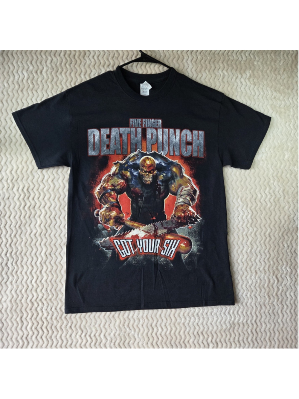 Five Finger Death Punch 	Got Your Six Tour Shirt Size Men’s M (NEW WITHOUT TAGS)